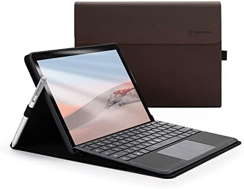 Omnpak Protective Case for Surface Go 3 2021 / Surface Go 2 2020 / Surface Go 2018 with Stylus Holder, Multiple Angle Polyester Slim Lightweight Cover, Compatible with Type Cover Keyboard