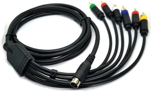 Trjgtas Color Monitor Red Blue Green RGB+Sync Video and Audio Cable, Composite Cable