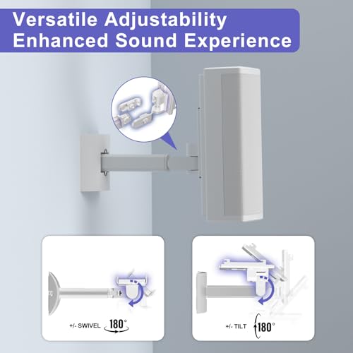Yimaut 2 Pack Speaker Wall Mount Brackets For Bose Ub-20 thumb #3