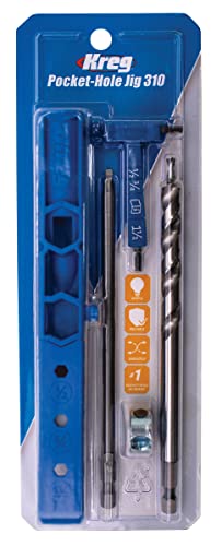 image for Kreg KPHJ310 Pocket-Hole Jig 310 - Small, Durable Jig for Tight Spaces