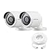 Samsung Wisenet SDC-89440BB-2PK - 4MP Weatherproof Bullet Camera (2-Pack) Compatible with SDH-C85100BF