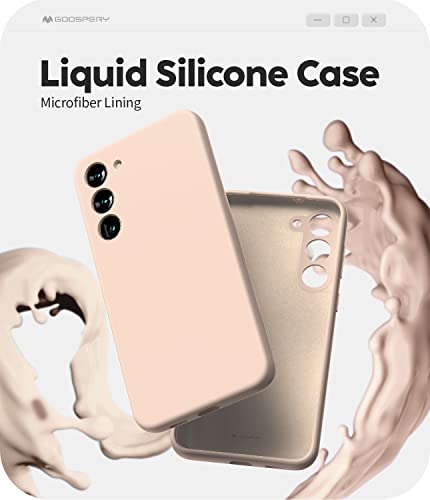 Coque Galaxy S23 Plus silicone liquide évite rayures protection rose - 2