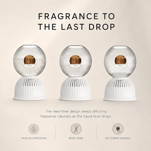 nimin Home Fragrance Diffuser, 350ml Waterless Air Freshener, Luxury Hotel Scent, Crystal Clear Odor Eliminator for Bathroom, Bedroom, Closet — view 5