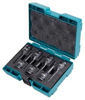 Makita – Makita Schlagschrauber-Stecknuss Set, 7-teilig, Schwarz, mit