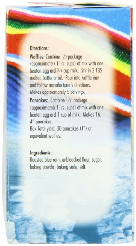 Los Chileros Blue Corn Pancake And Waffle Mix, 16 Ounce #TOP6