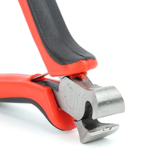 Alicates de corte de extremidade vermelha, alicate extrator de traste, ferramentas de corte, peças d