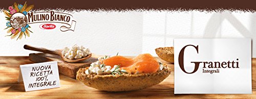 Mulino Bianco: "Granetti Integrali" Crispy And Crumbly Toasts 9.87 Ounce (280Gr) Packages Pack Of 2 [ Italian Import ] #TOP2