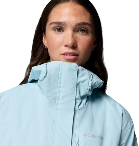 Columbia Women's Hikebound 2 Jacket, Waterproof Rain Jacket, Marine Light, Small - Image 5