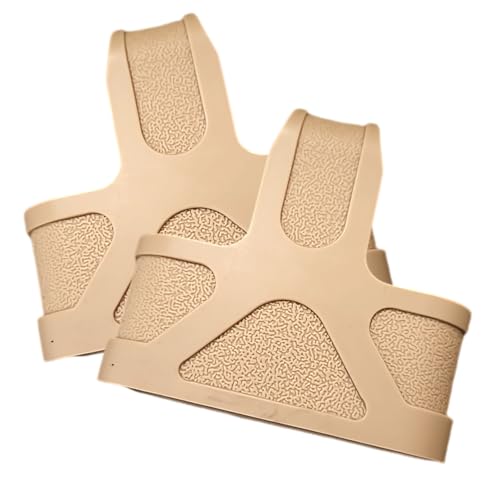 XFLHXY Extracteur de Chargeur Rapide pour Chasse Tactique M4, Boucle en Caoutchouc, Accessoires pour Airsoft et Paintball, pour Chargeurs 5,56(Brown,2pac)