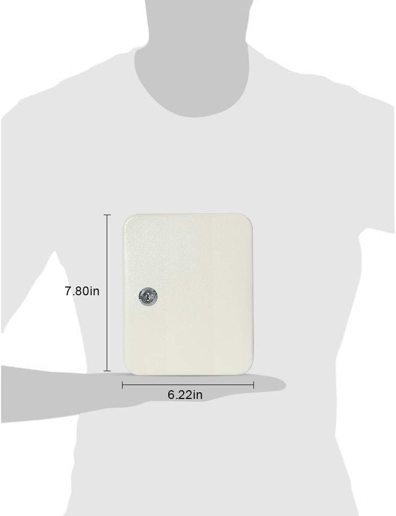 Deer 20 Key Stora Lo Box with Key Lo, Wall Mount Metal Security