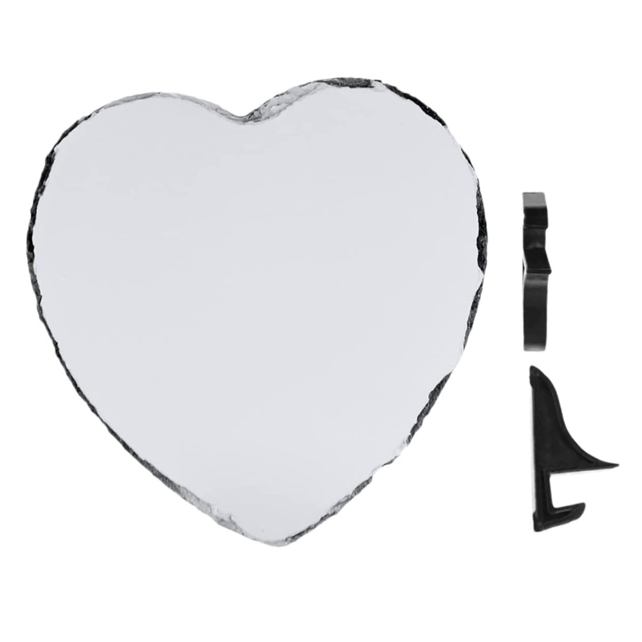 ERINGOGO Heart Shape Photo Plaque Unique Frame for Memories for Valentine Day Weddings Home Decor Photo Holder