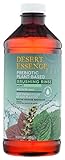 Desert Essence Prebiotic Plant-Based Brushing Rinse Mint 15.8 fl oz – Alcohol Free, No SLS, Gluten-Free, Vegan, Cruelty Free - Healthy Oral Microbiome - Tea Tree Oil, Inulin & Chicory Root