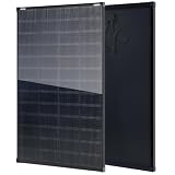 Solar Panels 200 Watt N-Type, 24 Volt 200W Solar Panel 16BB 25.6% High-Efficiency Solar Cell, 24V PV Module Power Charger for Class B Van RV Marine Cabin Roof Home Farm for 12V/24V Systems