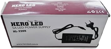 ADAPTÖR Hero LED 12V 5A Fişli Adaptör