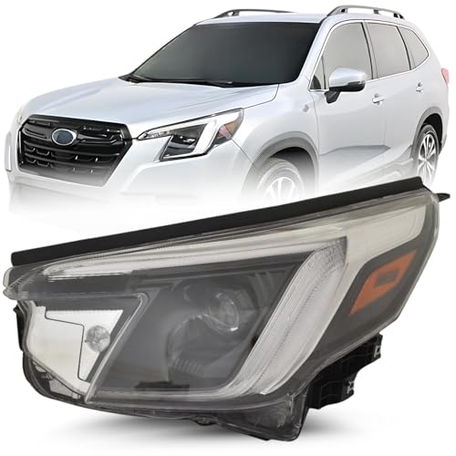 ALLIGATOR AUTO LIGHTS Headlight Assembly Replacement For Subaru Forester 2022-2024 Limited/Touring/Premier, With AFS, Left/Driver Side