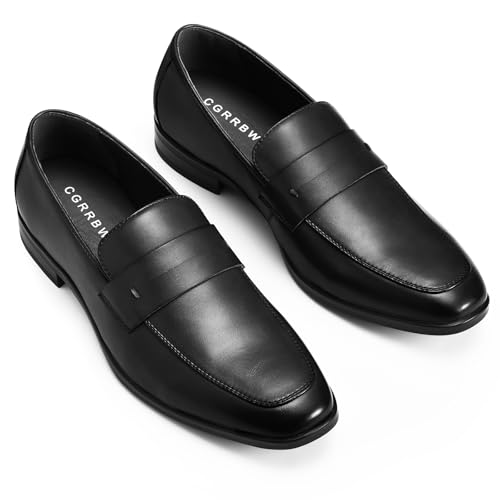 Mens Casual Dress Penny Loafers, Slip on Dress Shoes for Men, Business Casual Shoes Men, Slip on Loafers for Men Comfort3