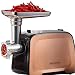 Tritatutto da cucina elettrico professionale 400W alimenti elettrico tritacarne, Heavy Duty multifunzione Tritacarne Salsiccia Stuffer con Salsiccia Tube, nascosto Storage Box Mini Robot da cucina