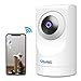 Indoor WiFi Camera SOVMIKU 1080p FHD Home Wireless Security Camera 360 Viewing Indoor Baby pet Monitor with AI Motion Detection/IR Night Vision/PTZ / 2-Way Audio Cloud Storage Work with Alexa