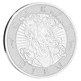 Fituenly Medalla Memento Mori, Carpe Diem, Estoicismo, Monedas De Recuerdo, Moneda Hobo para Coleccionistas