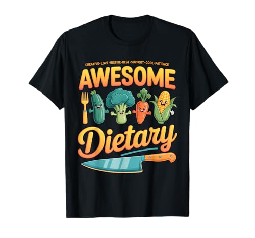 Awesome Dietary Veggie Lovers Cheerful Vibes Summer Delight T-Shirt