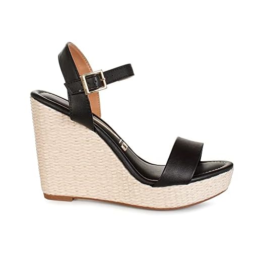 Sandália Anabela Vizzano Modern Pelica Black - Feminino 36
