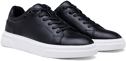 Vostey Men's Casual Shoes Fashion Dress Business Sneakers 5012A Black 10 by Vostey - Used condition - Image 3