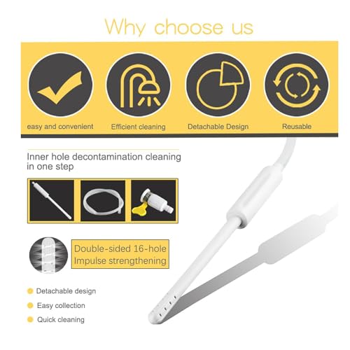 Image of Cleaning Enema Douche System Washer Hose Sex Doll Cleaner for Sex Doll Vaginal Anal Holes, Handheld Washer Hose Cleaning Kit
