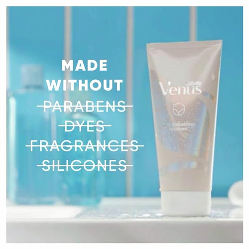 Gillette Venus for Pubic Hair & Skin Gentle Trimmer Plus 1oz Smoothing Exfoliant