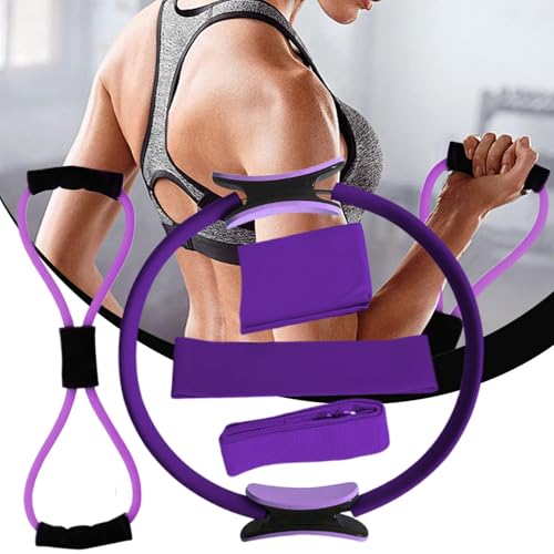 Conjuntos de anéis de Pilates para mulheres, Kit de anéis de Pilates para mulheres - Equipamento de