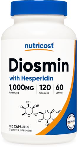 Nutricost Diosmin Hesperidin 1000mg Vegan