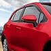 Voron Glass Tape-on Extra Durable Rain Guards for Toyota Corolla 2020-2026 Hatchback, Window Deflectors, Vent Window Visors, 4 Pieces - 100265