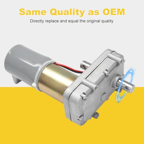 Image of JDMON RV Power Gear Slide Out Motor Replacement for 12V Gearbox Motor 131:1 Gear Ratio, Replace 523900 522967 523143 523983 521976 523529 524327