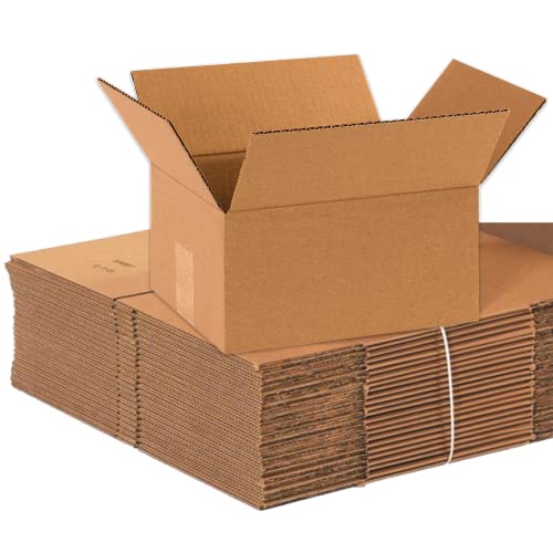 Box Usa 10 X 8 X 5 Corrugated Cardboard Boxes, Small 10"L X 8"W X 5"H, Pack Of 25 | Shipping, Packaging, Moving, Storage Box For Home Or Business, Strong Wholesale Bulk Boxes #TOP13