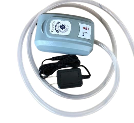 Oil-Free Pressure Pump Portable Mini Diaphragm Vacuum Pump Microfiltration Pump for Filtration Liquid Sampling Gas Collection