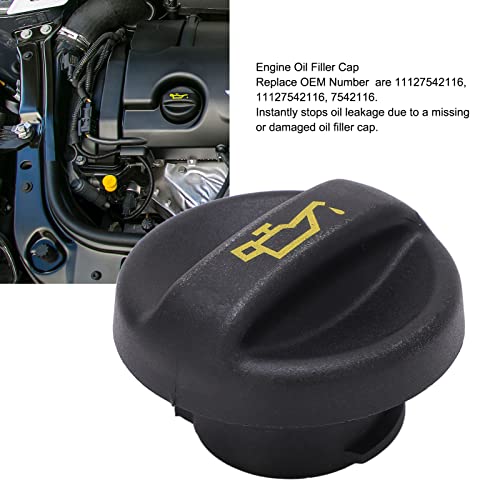 Aramox Tampa de enchimento de óleo do motor Tampa do tanque de combustível Tampa de enchimento de ól