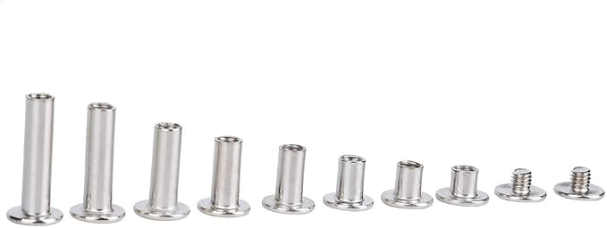 Set combinado 320 piezas tornillos, tuercas y remaches miniatura 5