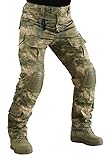 ZAPT Tactical Pants with Knee Pads Airsoft Hunting BDU Combat Pant Army Camo Military Trousers(FG...