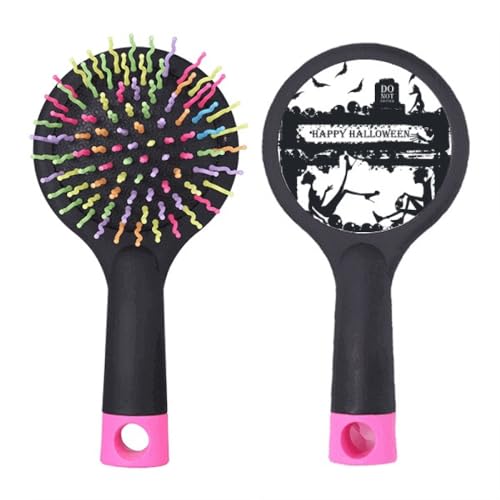 Brosse à cheveux démêlante anti-nœuds avec base coussin confortable