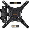 Perlegear Full Motion TV Mount for Most 26–65 inch Flat or Curved TVs up ...