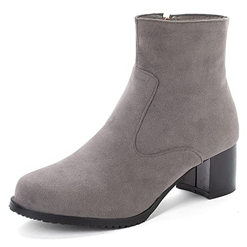 Bottines Chelsea femme Gicoiz style militaire pour hiver