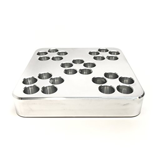 MakerShot .38 Special / .357 Magnum Revolver Range Loading Block, 5 Shot