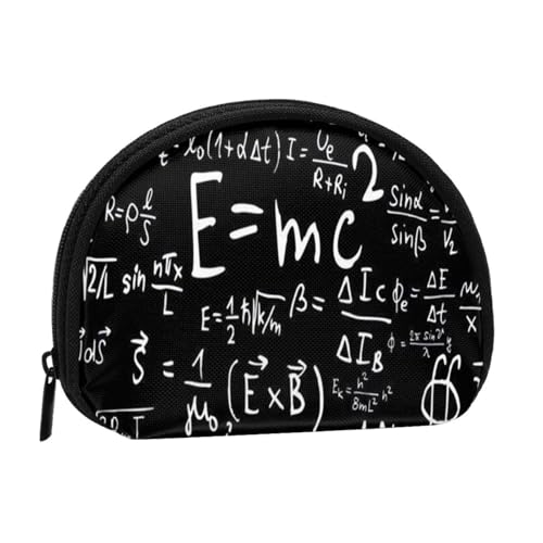 Formule Physique E=MC²,Trousse de Rangement pour Femme, Trousse à Maquillage, Petit Porte-Monnaie, Pochette à Monnaie.