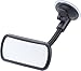 Produktbild hr-imotion Innenspiegel mit flexibler Schwanenhalshalterung (Toter-Winkel-Spiegel, Rücksitzkontrolle, etc.) [Made in Germany | Konvexes Glas | sekundenschnelle Montage] - 10410401