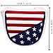 USA Stars and Stripes Magnetic Closure Golf Mallet Putter Head Cover for Odyssey Scotty Cameron Golf Builder