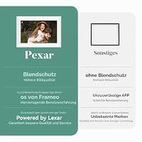 Pexar Terra Digitaler Bilderrahmen, 10,1 Zoll, blendfreier Bildschirm für außergewöhnliche Klarheit, einfaches Teilen von Fotos oder Videos über die Frameo-App, die Gute Wahl zum Verschenken, Powered – Ansicht 7