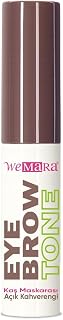 WEMARA EYEBROW MASCARA KULLU ACIK KAHVE 5 ML - KAS RENKLENDIRICI