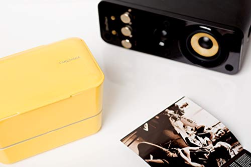 Takenaka Bento Bite Dual From, Eco-Friendly And Sustainable Japanese Style Bento Lunch Box (Lemon Zest) #TOP3