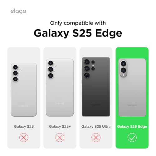 Image of elago Premium Magnetic Silicone Case for Galaxy S25 Edge