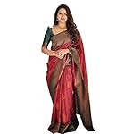 C-J-Enterprise-Womens-Kanchipuram-Art-Silk-Saree-With-Blouse-Piece
