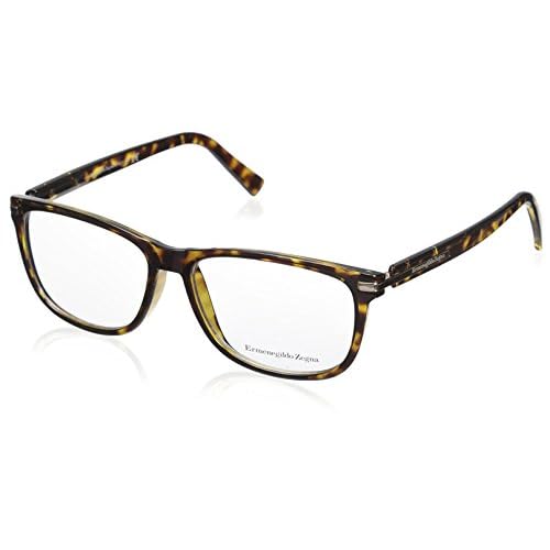 Ermenegildo Zegna Brillengestelle EZ5005 Monturas de Gafas, Marrón (Braun), 55.0 para Hombre